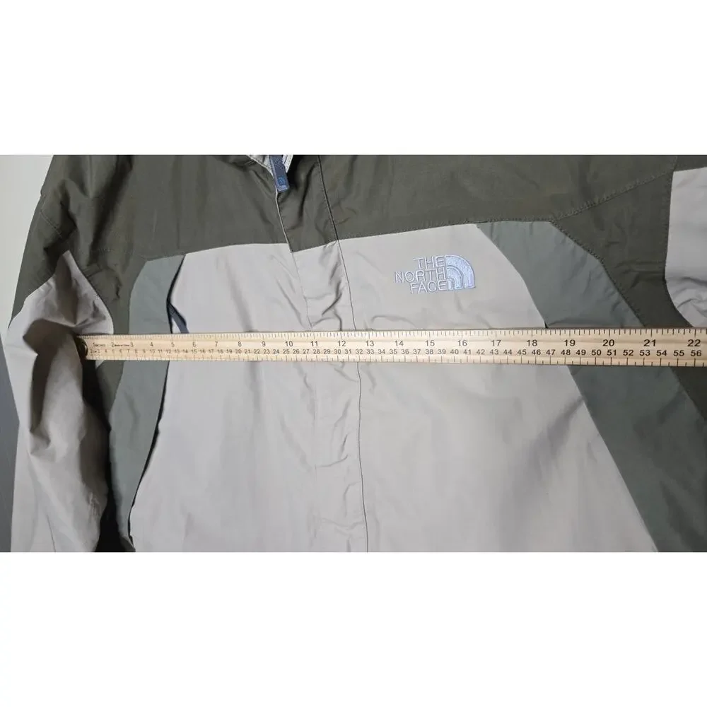 VTG The North Face Full Zip Color-blocked Hooded Jacket Y2k Size Large